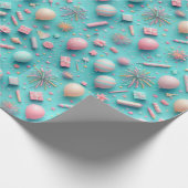 Feest in het blauw cadeaupapier (Hoek)