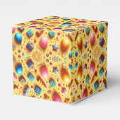 Feest in het geel bedankdoosjes (Voorkant Zijde)