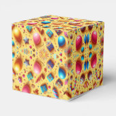 Feest in het geel bedankdoosjes (Achterkant)