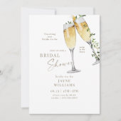 Feest in het Huis Champagne Toast Vrijgezellenfees Kaart (Voorkant)