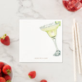 Feest in het huis Margarita Douche Cocktail Servet (Insitu)