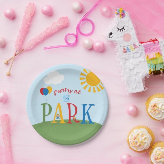 Feest in het Park Birthday Cake Bord (Feest)