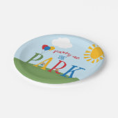 Feest in het Park Birthday Cake Bord (Gekanteld)