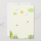 Feest in het park kaart (Achterkant)