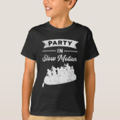 Feest in Slow Motion Kano Boot Grappig T-shirt (Voorkant)