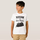 Feest in Slow Motion Kano Boot River T-shirt (Voorkant volledig)