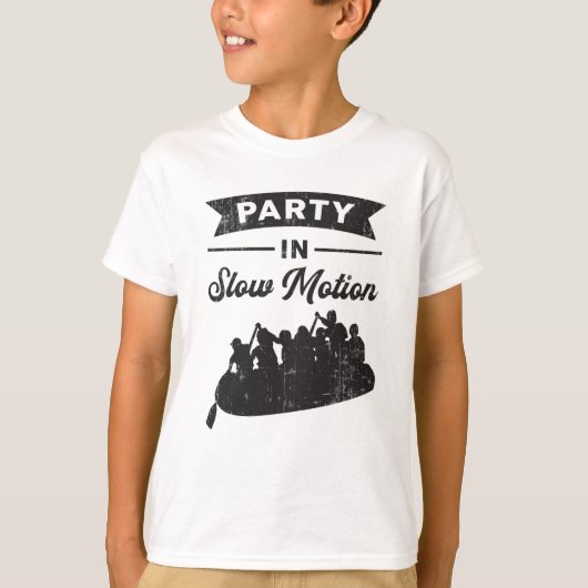 Feest in Slow Motion Kano Boot River T-shirt (Voorkant)