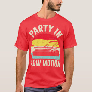 Feest in Slow Motion Zomer Vakantie Lake feest T-shirt