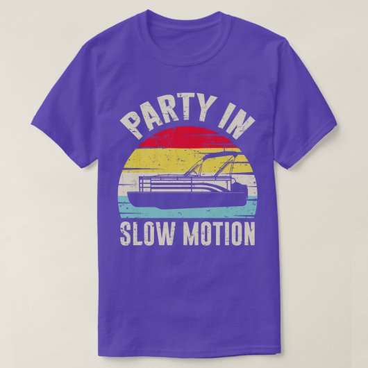 Feest in Slow Motion Zomer Vakantie Lake Party 2 T-shirt (Design voorkant)