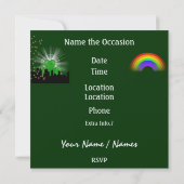 Feest in stijl Bright Lights 3 - SRF Kaart (Achterkant)