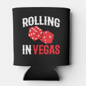 Feest in Vegas Rolling in Las Vegas Blikjeskoeler (Achterkant)