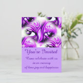 Feest, je bent uitgenodigd_ kaart (Staand voorkant)