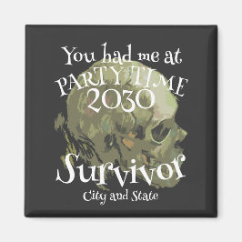 Feest Jubileum Vakantie 2024 Cocktail Singles Magneet