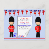 Feest Kaarten Royal Baby (Voorkant)