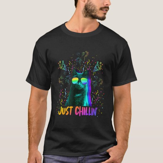 Feest Kat Dj Mixer Feest Dier Kitten T-shirt (Voorkant)