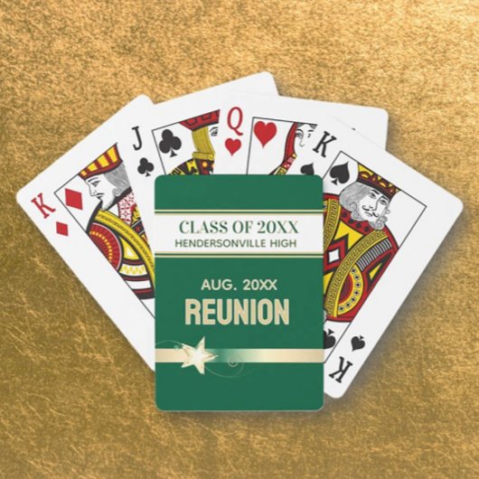 Feest! Klassenreünie Pokerkaarten