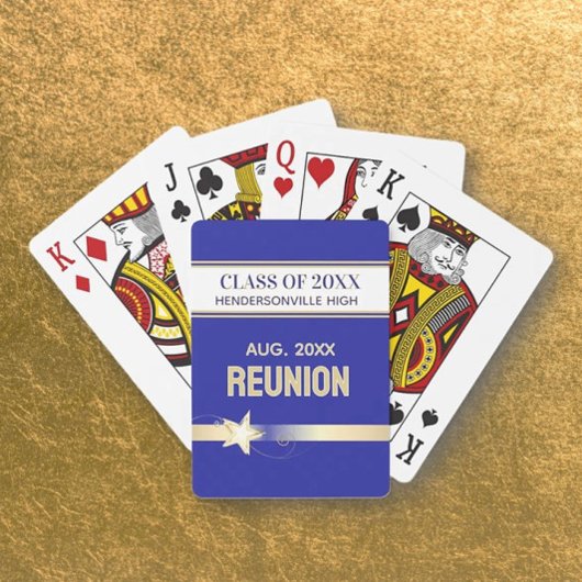 Feest! Klassereünie Pokerkaarten