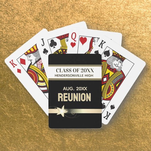 Feest! Klassereünie Pokerkaarten