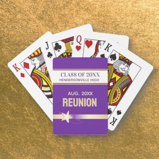 Feest! Klassereünie Pokerkaarten