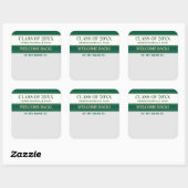 Feest! Klassereünie Welkom Terug Naamlabel sticker (Vel)