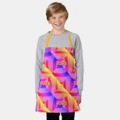 FEEST klein schort in ZONSONDERGANG IN BRAND (Gedragen)