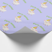 Feest Lamb Cadeaupapier (Hoek)