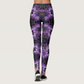Feest Leggings met gitaren (Achterkant)