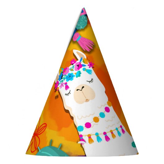 Feest Llama Cinco De Mayo Verjaardagsfeest Feesthoedjes (Links)