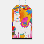 Feest Llama Cinco De Mayo Verjaardagsfeestje Favor Cadeaulabel (Achterkant)