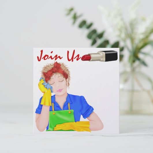 Feest - Meisjesavond uit? - SRF Kaart (Staand voorkant)