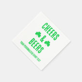 Feest met Cheers and Beers Servet (Hoek)