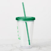 Feest met Cheers en Bier Acryl Drinkbeker (Links)