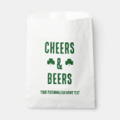 Feest met Cheers en Bier Bedankzakje (Voorkant)
