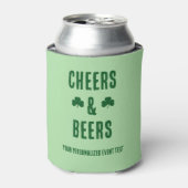 Feest met Cheers en Bier Blikjeskoeler (Blikje Voorkant)