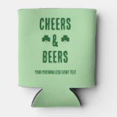 Feest met Cheers en Bier Blikjeskoeler (Voorkant)