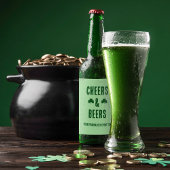 Feest met Cheers en Bier Etiket