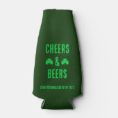 Feest met Cheers en Bier Flesjeskoeler (Voorkant)