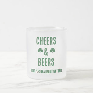 Feest met Cheers en Bier Matglas Koffiemok