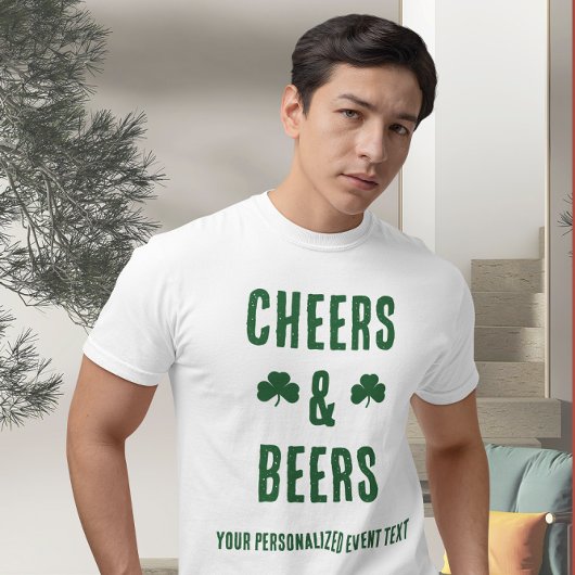 Feest met Cheers en Bier T-shirt