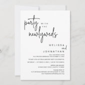 Feest met de Passen getrouwd, huwelijksdiner Kaart (Voorkant)