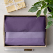 Feest met donkere en lichte paarse strepen tissuepapier (Geschenk)