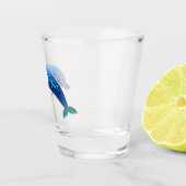 Feest met een bruinvis shot glas (Rechts)