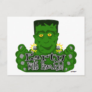 Feest met Frankie. Briefkaart