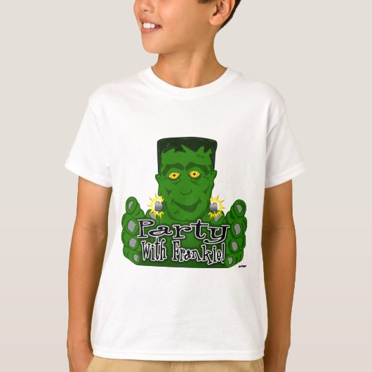 Feest met Frankie. T-shirt (Voorkant)