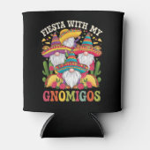 Feest met mijn Gnomigos-kabouter Cinco De Mayo Blikjeskoeler (Voorkant)