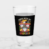 Feest met mijn Gnomigos-kabouter Cinco De Mayo Glas (Voorkant)
