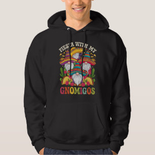 Feest met mijn Gnomigos-kabouter Cinco De Mayo Hoodie