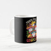 Feest met mijn Gnomigos-kabouter Cinco De Mayo Koffiemok (Voorkant links)