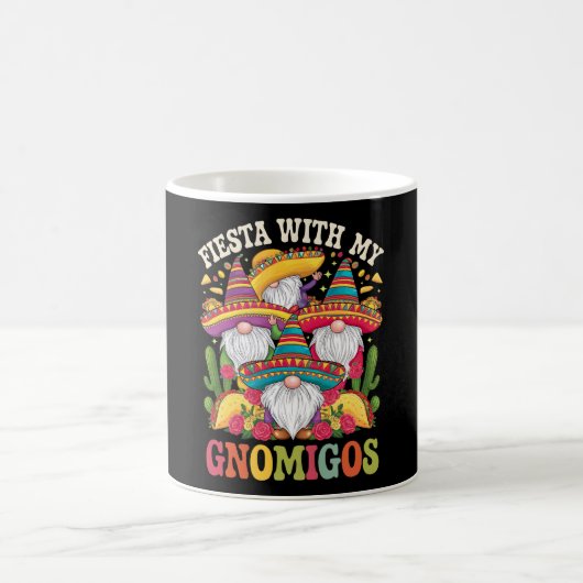 Feest met mijn Gnomigos-kabouter Cinco De Mayo Koffiemok (Center)