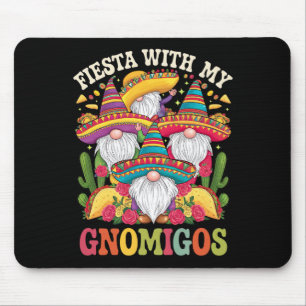 Feest met mijn Gnomigos-kabouter Cinco De Mayo Muismat